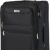 Travelz Softspinner TSA Reiskoffer 77cm - Zachte Reiskoffer Met Expander 104 + 16 Ltr - Zwart -Tassen Kortingen Winkel 594x1200 2