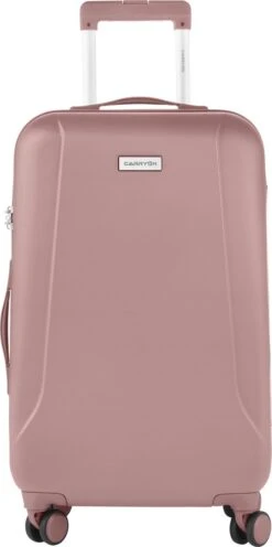 CarryOn Skyhopper Reiskoffer - 68.5cm TSA Trolley Met Expander En OKOBAN - Roze -Tassen Kortingen Winkel 597x1200 3