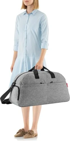 Reisenthel Overnighter Plus Reistas - 50L - Twist Silver Grijs -Tassen Kortingen Winkel 602x1200 4