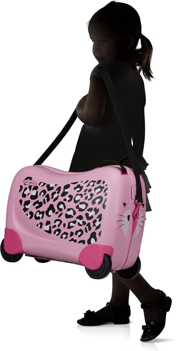 Samsonite - Dream Rider Kinderkoffer Leopard L.4 Wielen (handbagage) 10 Samsonite - Dream Rider Kinderkoffer Leopard L.4 Wielen (handbagage) - Afbeelding 8