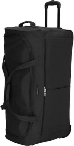 Reiskoffer - Reiskoffer Met Wielen - TSA Cijferslot - 100 Liter - Zwart -Tassen Kortingen Winkel 606x1200 1