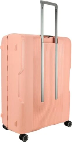 Decent Handbagage Koffer / Trolley / Reiskoffer - 55 Cm - 38 Liter - Polypropyleen - On-Tour - Roze -Tassen Kortingen Winkel 608x1200 1