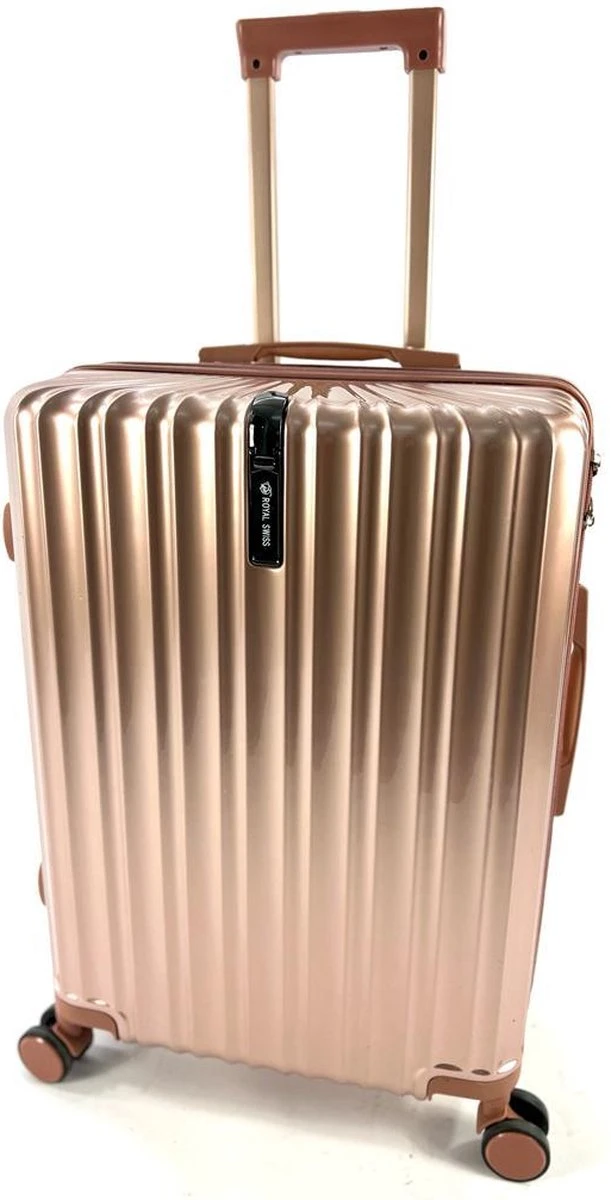 AATravel XL Reiskoffer - Trolley ABS - Met Dubbele Wielen - 73 Cm - 100 Liter - Roze 3 AATravel XL Reiskoffer - Trolley ABS - Met Dubbele Wielen - 73 Cm - 100 Liter - Roze