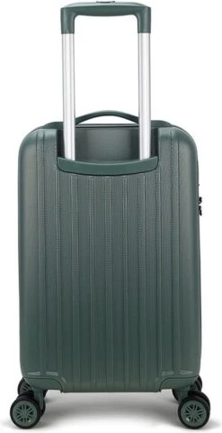 Decent Handbagage Koffer / Trolley / Reiskoffer - 55 Cm - 38 Liter - ABS - Tranporto - Groen -Tassen Kortingen Winkel 617x1200 1