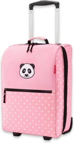 Reisenthel Trolley XS Kids Reiskoffer Kind - 12L - Panda Dots Pink Roze -Tassen Kortingen Winkel 622x1200 2