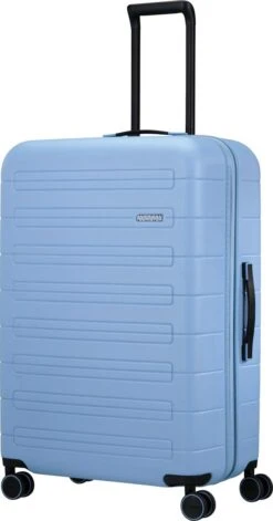 American Tourister Reiskoffer - Novastream Spinner 77/28 Tsa Exp (Large) Pastel Blue -Tassen Kortingen Winkel 629x1200