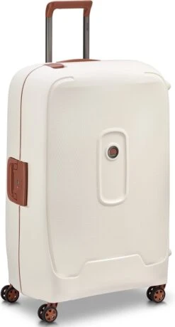 Delsey Harde Koffer / Trolley / Reiskoffer - Moncey - 76 Cm (large) - Wit -Tassen Kortingen Winkel 645x1200 2