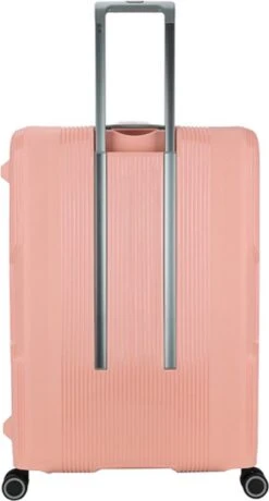 Decent Handbagage Koffer / Trolley / Reiskoffer - 55 Cm - 38 Liter - Polypropyleen - On-Tour - Roze -Tassen Kortingen Winkel 645x1200