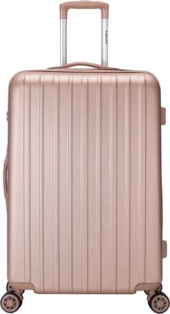 Decent Tranporto-One Reiskoffer 76 Cm - Zalmroze -Tassen Kortingen Winkel 648x1200