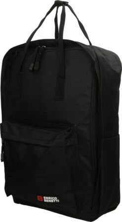 Enrico Benetti San Jose Rugzak - 15" Laptop - 17 Liter - 46213 - Zwart -Tassen Kortingen Winkel 660x1200 2