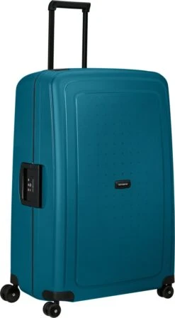 Samsonite Reiskoffer - S'Cure Spinner 81/30 - Petrol Blue -Tassen Kortingen Winkel 662x1200 1