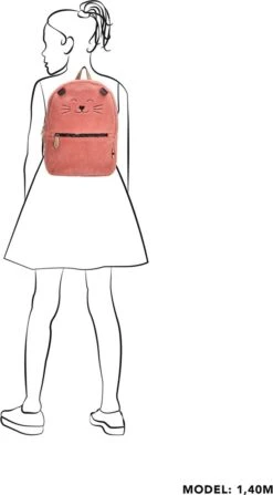 Zebra Girls Rugzak - Roze -Tassen Kortingen Winkel 663x1200 3