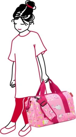 Reisenthel Allrounder M Kids Reistas - Kind - Maat M - 18L - ABC Friends Pink Roze 9 Reisenthel Allrounder M Kids Reistas - Kind - Maat M - 18L - ABC Friends Pink Roze -Tassen Kortingen Winkel 665x1200 2