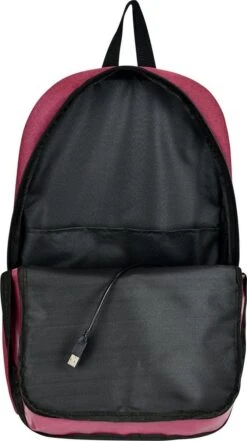 SafeSave Rugtas – Waterafstotende Schooltas Met Laptop Vak En Usb Aansluiting – Schoudertas – 15.6 Inch – Rood -Tassen Kortingen Winkel 672x1200 6