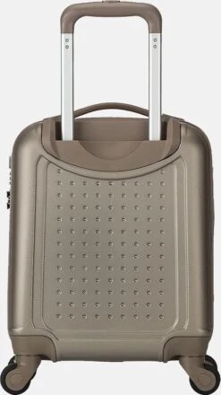 Decent Handbagage Koffer / Trolley / Reiskoffer - 42 Cm - 24 Liter - ABS - Maxi Air - Champagne -Tassen Kortingen Winkel 673x1200 2