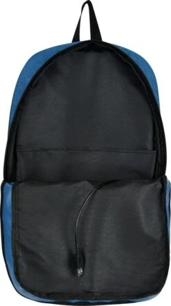 SafeSave Rugtas – Waterafstotende Schooltas Met Laptop Vak En Usb Aansluiting – Schoudertas – 15.6 Inch – Lichtblauw -Tassen Kortingen Winkel 673x1200 3