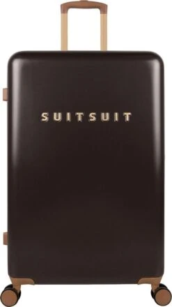 SUITSUIT - Fab Seventies Classic - Espresso Black - Reiskoffer (76 Cm) -Tassen Kortingen Winkel 674x1200