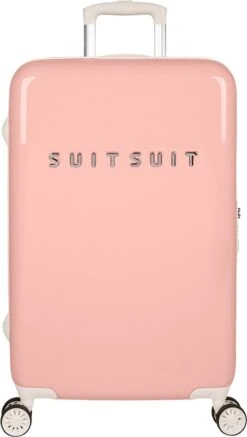 SUITSUIT - Fabulous Fifties - Papaya Peach - Reiskoffer (66 Cm) -Tassen Kortingen Winkel 679x1200 1