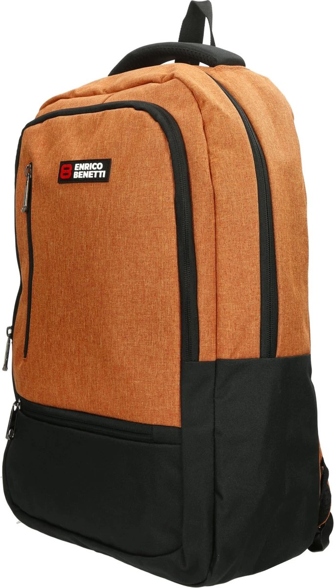 Enrico Benetti Hamburg 62124 Laptoprugzak Met 15" Laptopvak - Roest 5 Enrico Benetti Hamburg 62124 Laptoprugzak Met 15" Laptopvak - Roest - Afbeelding 3