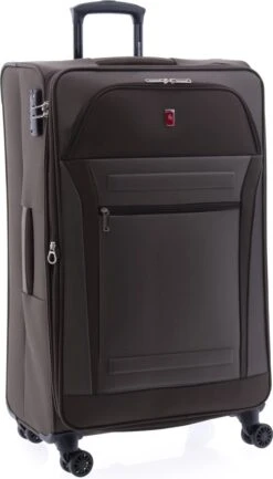 Gladiator Siroco L Grote Koffer 78 Cm - 115 Liter - Expandable - TSA Slot - Bruin -Tassen Kortingen Winkel 685x1200 4