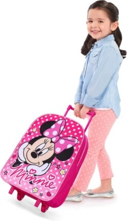 Disney MINNIE MOUSE Polka Dots Trolley Koffertje Vakantie Logeren Tripjes Roze -Tassen Kortingen Winkel 687x1200 1