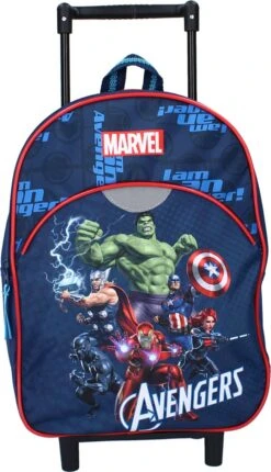 Avengers Thema Trolley/reistas Rugzak Koffertje 33 Cm Voor Kinderen - Weekendtasje Voor Kinderen -Tassen Kortingen Winkel 690x1200 2