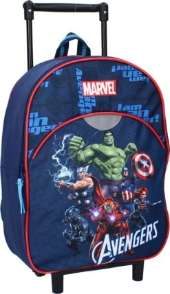 Avengers Thema Trolley/reistas Rugzak Koffertje 33 Cm Voor Kinderen - Weekendtasje Voor Kinderen -Tassen Kortingen Winkel 692x1200 1