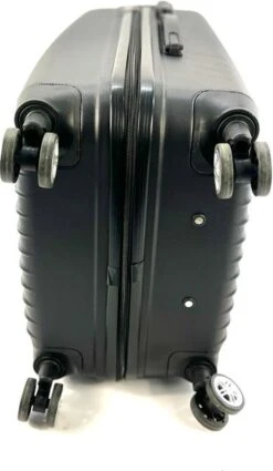 AATravel XL Reiskoffer - Trolley ABS - Met Dubbele Wielen - 76 Cm - 110 Liter - Zwart -Tassen Kortingen Winkel 698x1200 1