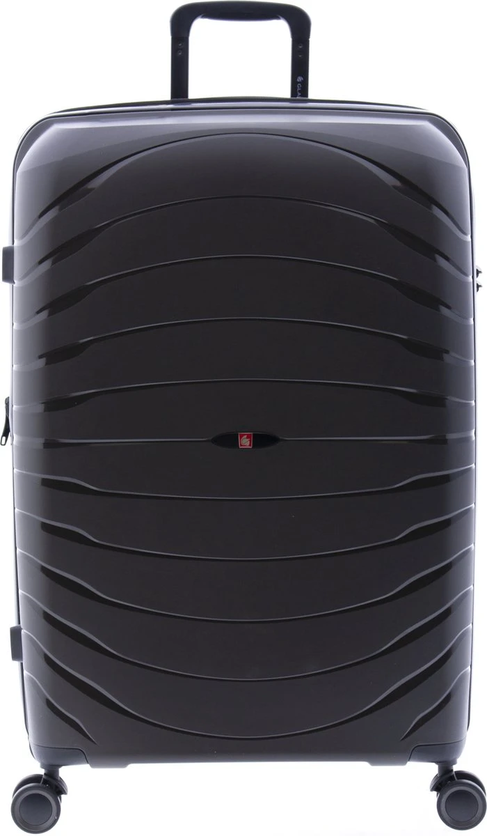 Gladiator Kick-Off Grote Koffer Expandable -76 Cm - 99/125 Liter - Eco Friendly Recyclebaar PP - Donkergrijs 6 Gladiator Kick-Off Grote Koffer Expandable -76 Cm - 99/125 Liter - Eco Friendly Recyclebaar PP - Donkergrijs - Afbeelding 4