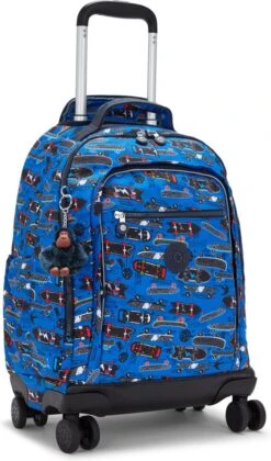 Kipling NEW ZEA Rugzak Met Wielen, 26 Liter, 13 Inch Laptopvak - New Scate Prt S -Tassen Kortingen Winkel 705x1200 2