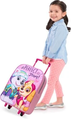Paw Patrol Skye & Everest Trolley Koffer School Logeren Vakantie -Tassen Kortingen Winkel 713x1200 3