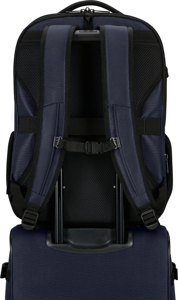 Samsonite Rugzak Met Laptopvak - Roader Laptop Backpack 17.3 - Dark Blue 8 Samsonite Rugzak Met Laptopvak - Roader Laptop Backpack 17.3 - Dark Blue - Afbeelding 6