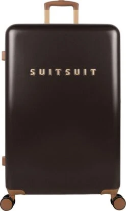 SUITSUIT - Fab Seventies Classic - Espresso Black - Reiskoffer (76 Cm) -Tassen Kortingen Winkel 716x1200 2
