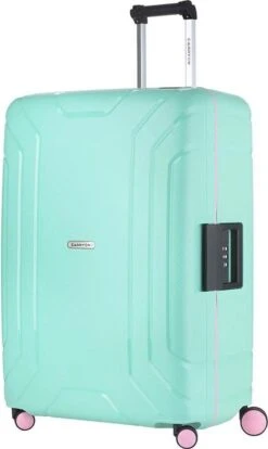 CarryOn Steward TSA Reiskoffer - 75cm Trolley Met Kliksloten - Dubbele Wielen - Mint -Tassen Kortingen Winkel 716x1200 3