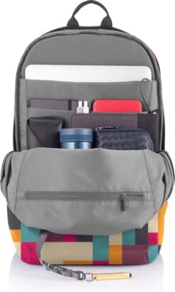 XD Design Bobby Soft Art - Anti-Diefstal Rugzak 16 Liter - Geometric -Tassen Kortingen Winkel 719x1200 3
