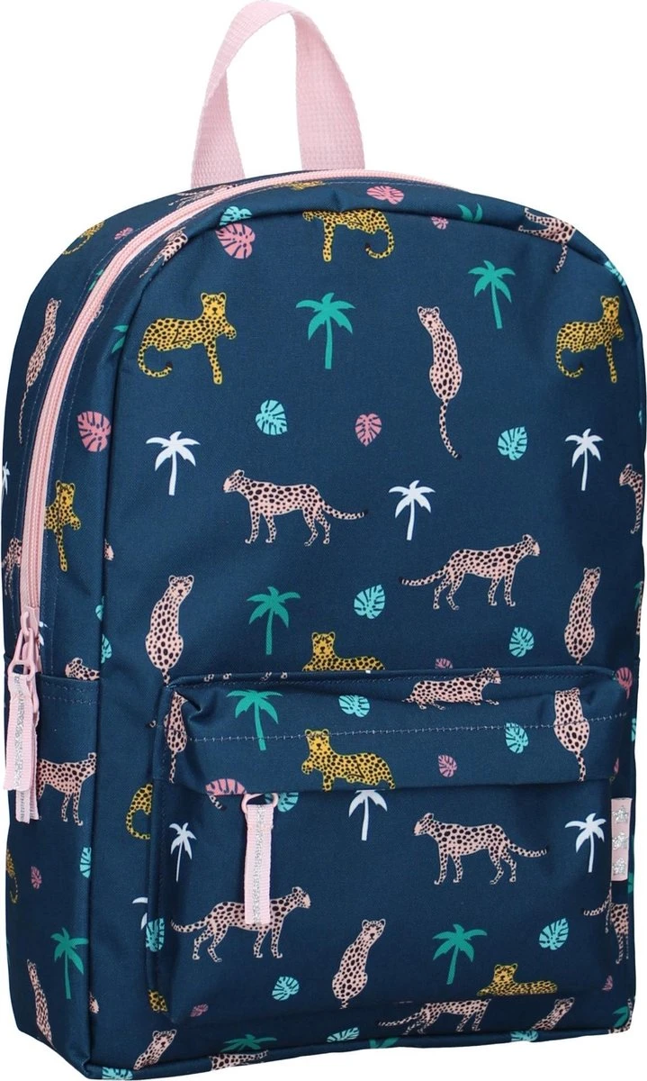 Milky Kiss Pretty Okay Jungle Rugzak - 10,1 L - Navy Blauw 4 Milky Kiss Pretty Okay Jungle Rugzak - 10,1 L - Navy Blauw - Afbeelding 2