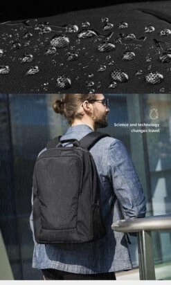 Rugzak Laptop Waterdichte Tas Schoudertas Heren Rugzak Met Laptopvak Laptoptas 15 6 Inch Regenponcho Waterdichte Tas Regenjas - MARK RYDEN® -Tassen Kortingen Winkel 720x1200 1