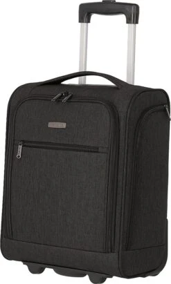 Travelite Handbagage Zachte Koffer / Trolley / Reiskoffer - Cabin - 43 Cm - Zwart -Tassen Kortingen Winkel 722x1200
