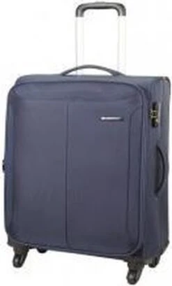 Carlton Rover Spinner Handbagage Koffer 55 Cm - Blauw -Tassen Kortingen Winkel 724x1200 1