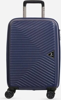 ©TROLLEYZ - Ibiza No.3 - Trolley - 55cm Met TSA Slot - Dubbele Wielen - 360° Spinners - 100% ABS - Handbagage Koffer In Ocean Blue -Tassen Kortingen Winkel 733x1200 1