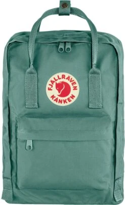 Fjallraven Fjällräven Kånken Laptop 13" Unisex Rugzak - Frost Green -Tassen Kortingen Winkel 733x1200 7