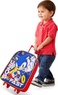 SONIC The Hedgehog Trolley Koffertje Vakantie Logeren Tripjes -Tassen Kortingen Winkel 738x1200 2
