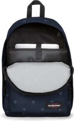 Eastpak Out Of Office Rugzak Navy Palm -Tassen Kortingen Winkel 743x1200 1