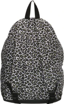 Enrico Benetti Londen 46121 Laptoprugzak Met 14" Laptopvak - Olijfgroen Panter Print -Tassen Kortingen Winkel 743x1200 4