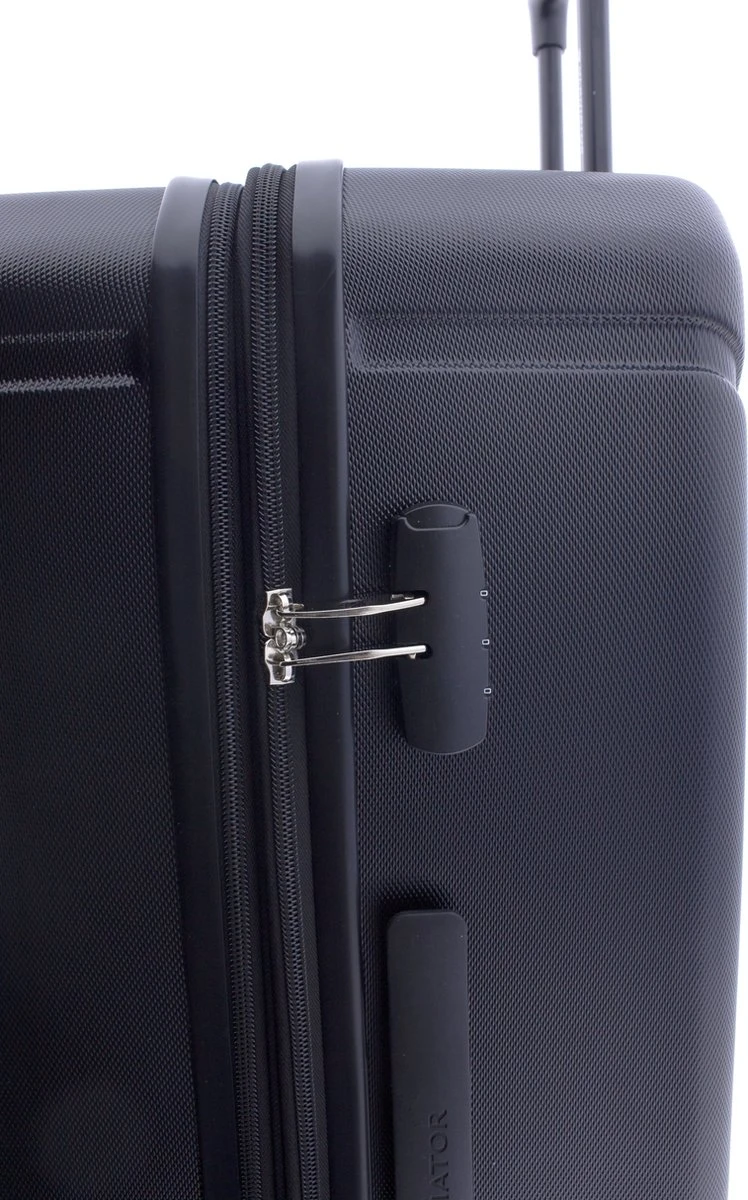 Gladiator Tropical Grote Koffer Expandable - 77 Cm - 105/117 Liter - Zwart 12 Gladiator Tropical Grote Koffer Expandable - 77 Cm - 105/117 Liter - Zwart - Afbeelding 10