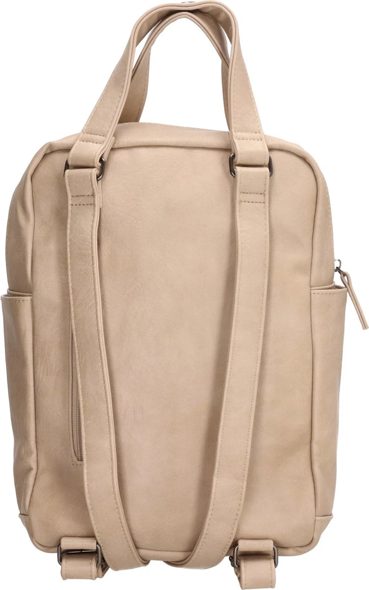 Beagles Carino Rugzak - Lichttaupe 5 Beagles Carino Rugzak - Lichttaupe - Afbeelding 3