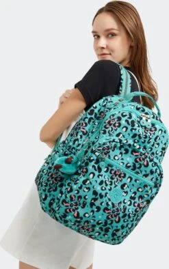 Kipling Seoul Rugzak - Leopard Flower -Tassen Kortingen Winkel 753x1200 8