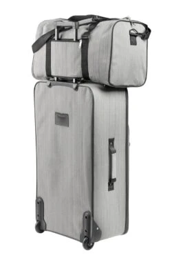 TravelZ Hipster Reistas | 36 Liter Compacte Weekendtas | 53 X 28 X 24cm | Grijs -Tassen Kortingen Winkel 754x1200 1