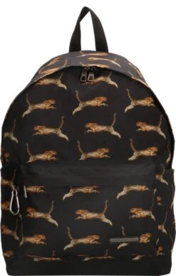 Enrico Benetti Nairobi Laptoprugzak 14 Inch - 46179 - Panter Zwart