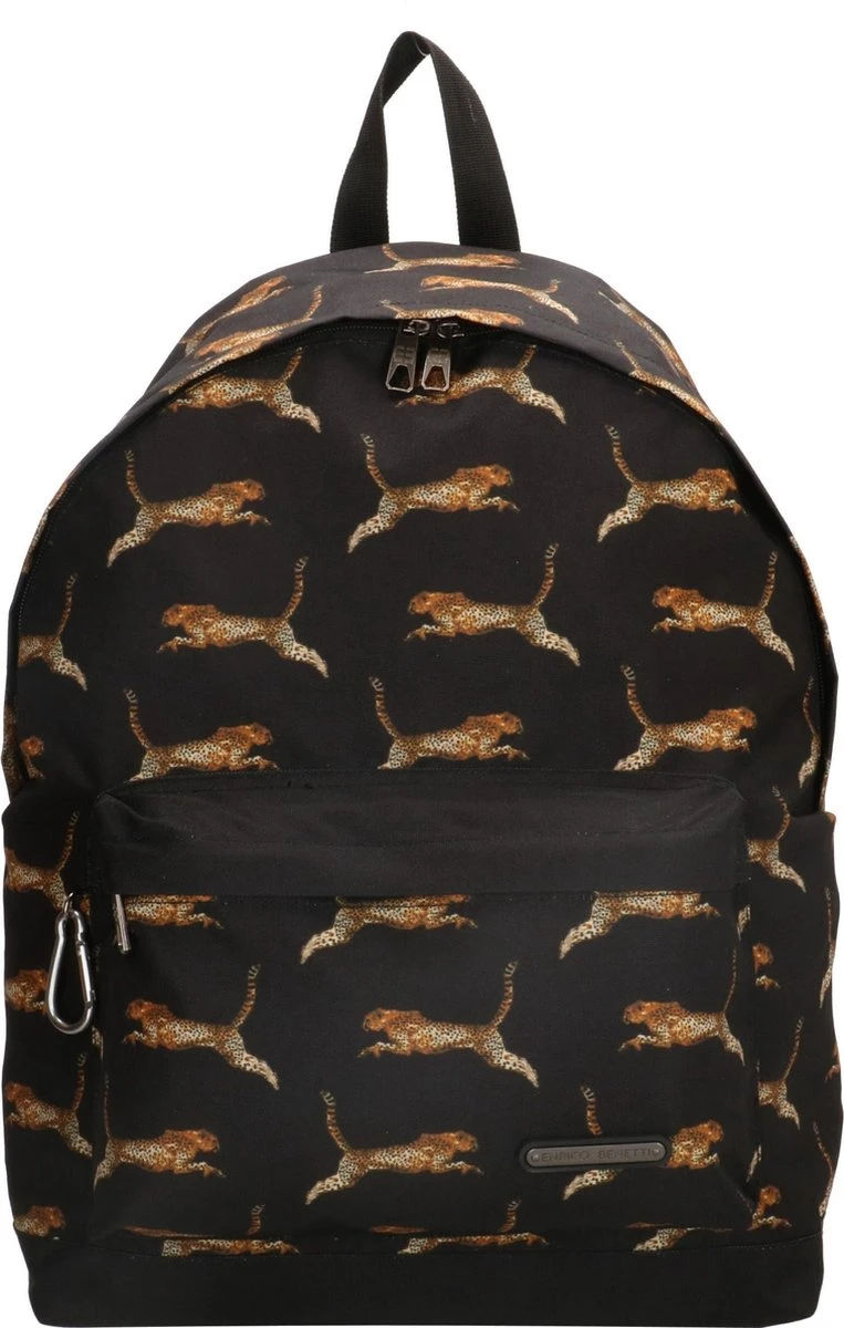 Enrico Benetti Nairobi Laptoprugzak 14 Inch - 46179 - Panter Zwart 3 Enrico Benetti Nairobi Laptoprugzak 14 Inch - 46179 - Panter Zwart